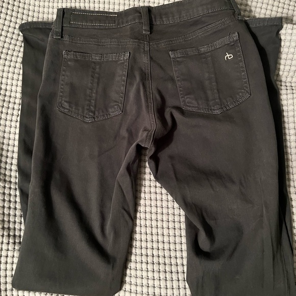 Rag & Bone Jean Dark Green Leggings - Picture 3 of 5